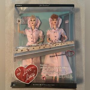 I Love Lucy Barbie Collector - Lucy and Ethel